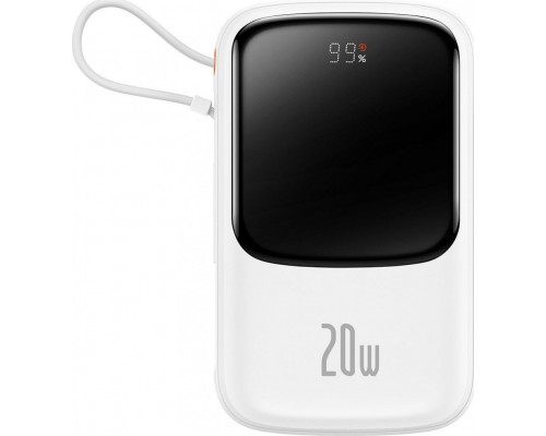 Powerbank Baseus Qpow Digital Display Lightning 10000 mAh [old] White
