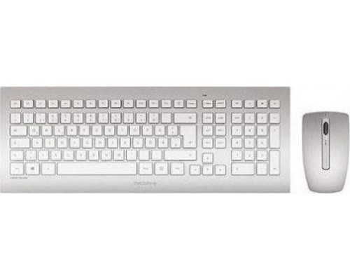 Cherry CHERRY DW 8000  RF Wireless French Silver, White