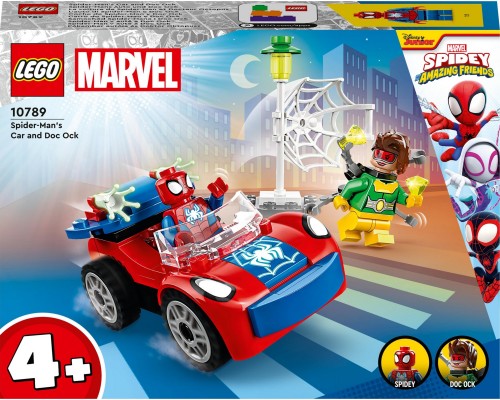 LEGO Marvel™ Zirnekļcilvēka un Doktora astoņkāja automašīna (10789)