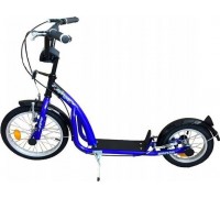 Blue Two-wheeled Z Pompowanymi Kołami 16/12 "