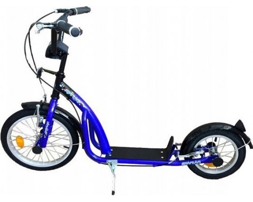 Blue Two-wheeled Z Pompowanymi Kołami 16/12 