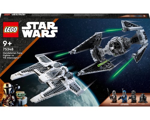 LEGO Star Wars™ Mandaloriešu ilkņotais kareivis pret TIE Interceptor™ (75348)
