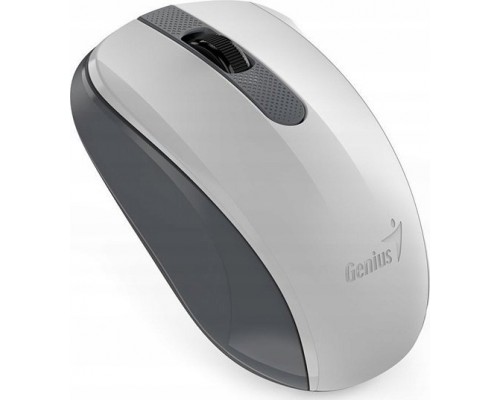 Genius Genius NX-8008S, 1200DPI, 2.4 [GHz], optyczna, 3kl., USB, biała, 1 szt AA