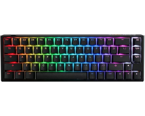 Ducky Ducky One 3 Classic Black/White SF Gaming Keyboard, RGB LED - MX-Black