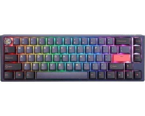 Ducky Ducky One 3 Cosmic Blue SF Gaming Tastatur, RGB LED - MX-Brown