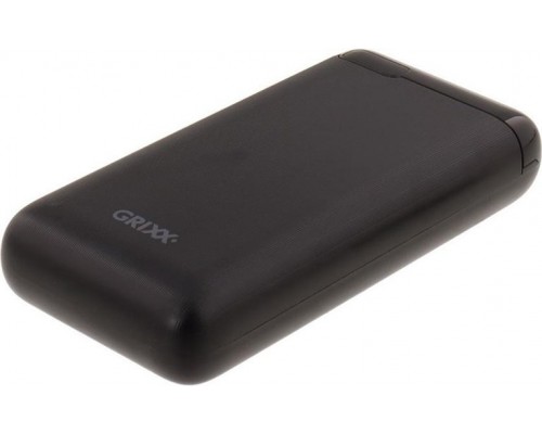 Grixx 20000mAh Power Delivery with USB-C Port Black