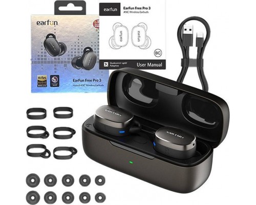 EarFun TWS EarFun Free Pro 3, ANC (black)