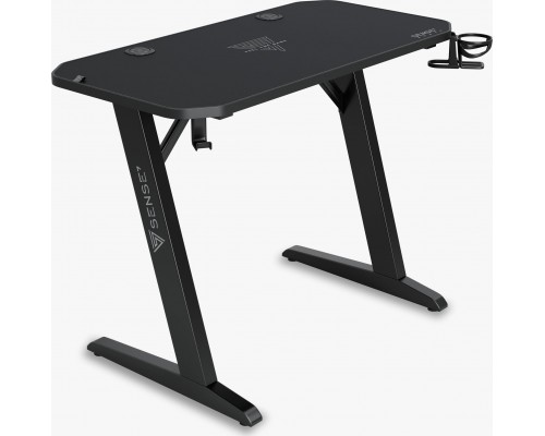 Gaming galds SENSE7 Nomad Classic Black 100 cmx50 cm 100x50 cm