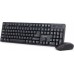 HP Gembird | Wireless Desktop Set | KBS-W-01_LT | Keyboard and Mouse Set | Wireless | Mouse included | US/LT | Black | Numeric keypad
