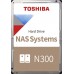 Toshiba N300 18TB 3.5'' SATA III (6 Gb/s)  (HDWG51JUZSVA)