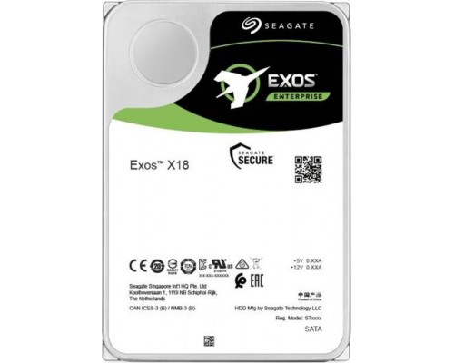 Seagate twardy Seagate Exos X18 3.5'' HDD 14TB 7200RPM SAS 12Gb/s 256MB | ST14000NM004J