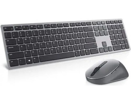 Dell Dell | Premier Multi-Device Klaviatūra ir pelė | KM7321W | Klaviatūra ir pelė | Wireless | Batteries included | EN/LT | Titan pilkas | Belaidė jungtis