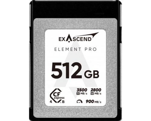 SD  ExAscend SD  ExAscend Element Pro CFexpress B 4.0 512GB