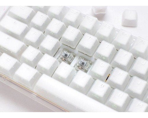Ducky One 3 Aura White TKL Gaming  RGB LED - MX-Blue