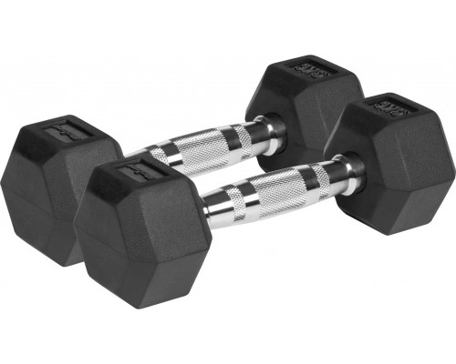 Rebel Dumbbells RBA-2325 gumowane 2 x 3 kg