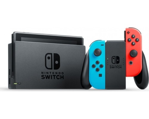 Nintendo Switch V2 Red & Blue