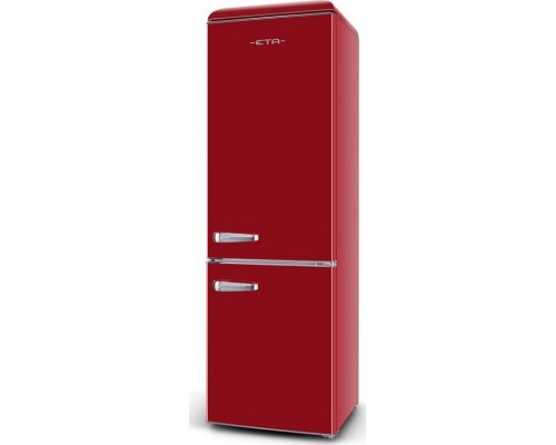 Eta ETA | Šaldytuvas | ETA253190030E Storio retro | Energy efficiency class E | Free standing | Combi | Height 192 cm | Šaldytuvas net capacity 216 L | Šaldiklis net capacity 84 L | 41 dB | Raudona