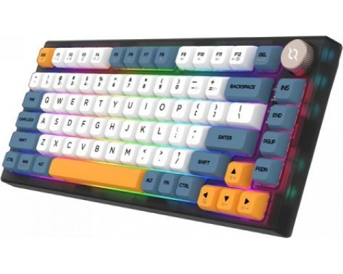 AQIRYS LIBERTAS Mechanical Keyboard | 75% / 82 keys | Dual Mode (Wireless & Bluetooth + WiRed) | Black