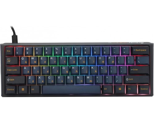 Ducky Ducky One 3 Pro Mini Nazca Line Gaming Keyboard, mechanisch, 8.000 Hz, Hot Swap, RGB - Cherry MX2A Speed Silver, ANSI (US)