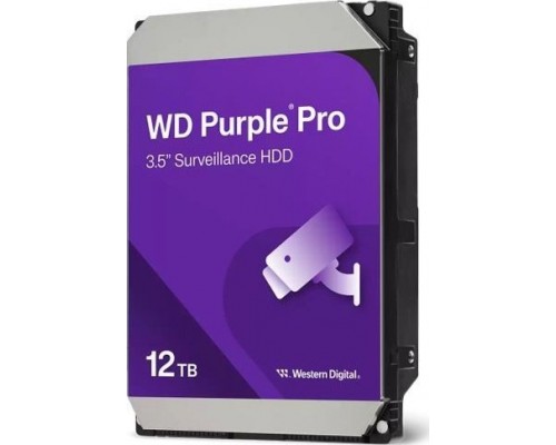 Dysk WD Purple Pro 12TB 3.5'' SATA III (6 Gb/s) (WD122PURP)