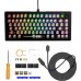 Glorious Glorious GMMK 3 65 % Custom Gaming-   ISO-Layout, Black