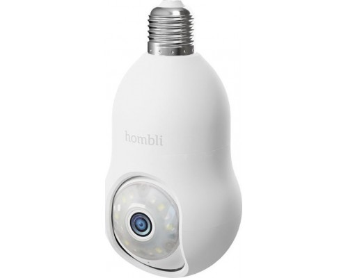 Avanca International BV Hombli smarte outdoor Kamera, Bulb Cam 2K, weiß