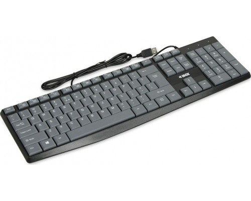 IBOX KLAWIATURA PRZEWODOWA ERIS  GREY