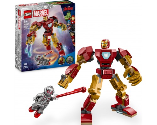 Marvel robots Dzelzs vīrs pret Ultronu (76307)