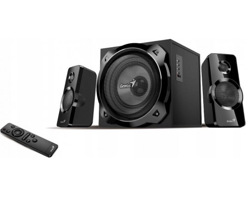 Genius g�o�niki SW-2.1 1850BT, 2.1, 50W, czarne, RCA vstup, Bluetooth 5.3