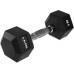 HMS ‎‎Hantel Hex Pro rubberized 1 x 6 kg