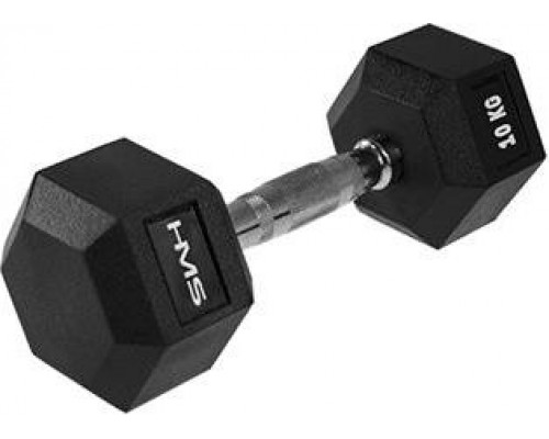 HMS Hex Pro rubberized 1 x 10 kg