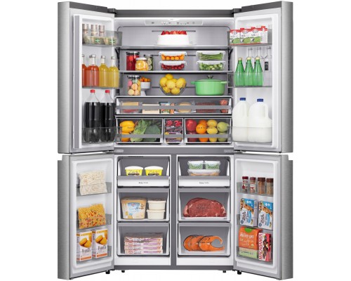 Hisense  Total No Frost  609 L  augstums 179 cm  nerusejosa terauda - SBS Ledusskapis