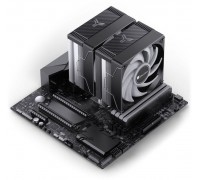 Jonsbo Jonsbo CR-3000E CPU-Kühler, Dual-Tower, RGB - 120mm, schwarz