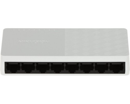 Hikvision DS-3E0108D-O Netzwerk-Switch Fast Ethernet (10/100) Black - White (DS-3E0108D-O)