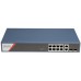 Hikvision DS-3E1512HP-SI-8P2T2F Managed Switch PoE - Switch - 1 Gbps (DS-3E1512HP-SI-8P2T2F)