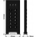 iStorage diskAshur M2 PIN 240 GB USB Type-A / USB Type-C 3.2 Gen 1 (3.1 Gen 1) Black