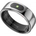 Smart RING PRO srebrny, pomiar stresu, t�tno, monitorowanie snu, roz. 13, Powerton