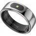 Smart RING PRO srebrny, pomiar stresu, t�tno, monitorowanie snu, roz. 13, Powerton