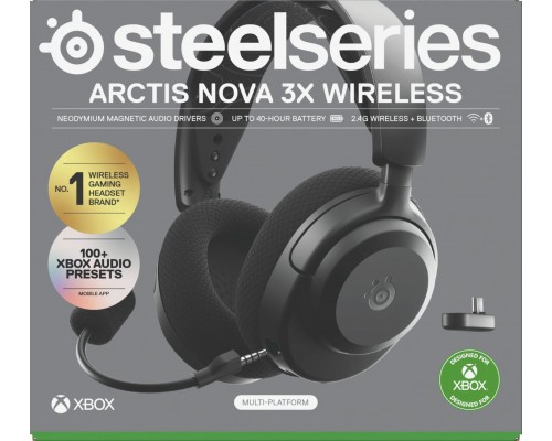 SteelSeries Arctis Nova 3X Black (61689)