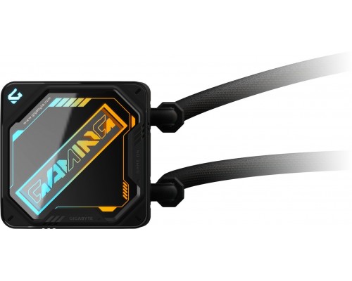 GIGABYTE Vodní chladič GAMING 240, 2x120mm, ARGB, LGA1851, AM5, černá
