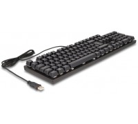 Delock DELOCK  USB Gaming 1,6m Black z podświetleniem RGB