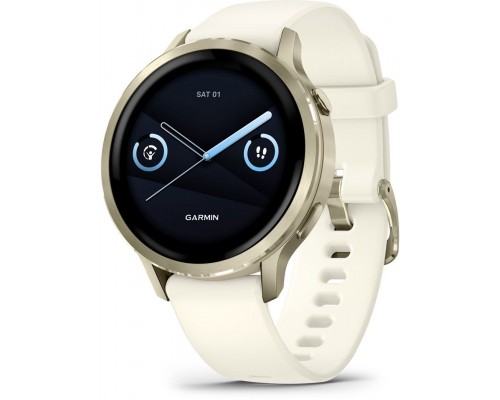 Garmin Venu 4 Smartwatch 41mm beige/lunargold