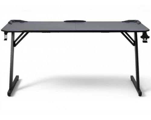 Gaming galds gamingowe 160x60x75 cm komputerowe BG101 Black z uchwytem
