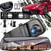 car kamera reversing w ramce full hd 4led lusterko