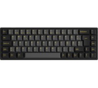 Akko AKKO 3068B Plus Black&Gold Bez   RGB - V3 Cream Yellow ISO (DE) Black