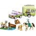 LEGO Friends Przyczepa z koniem i źrebaczkiem (42695)