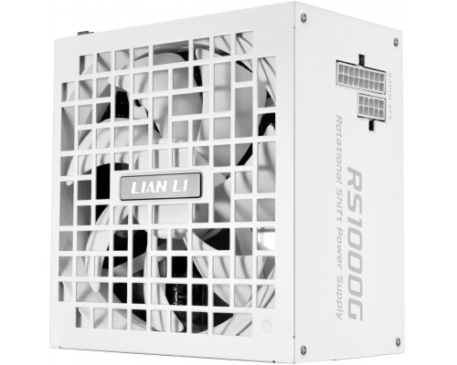 Lian Li RS Series 80 PLUS Gold Zasilacz, ATX 3.1, modular - 1.000 Watt, biały