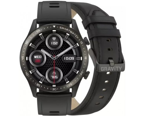 Smartwatch Gravity Black 2 Paski GT10-2