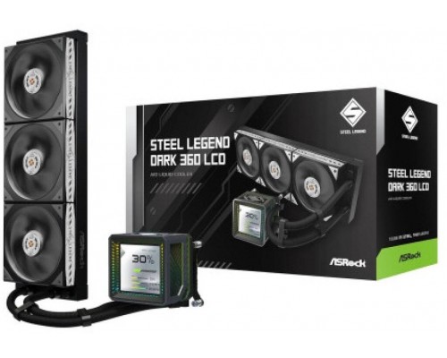ASRock Steel Legend Dark 360 LCD