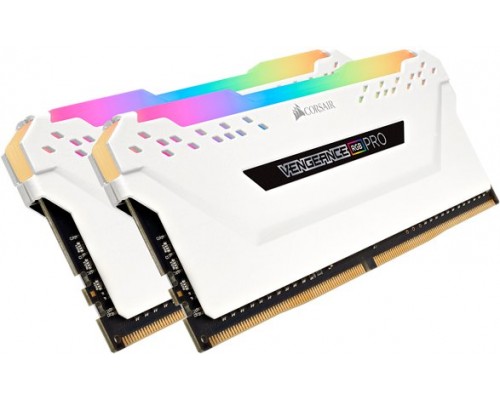 Corsair Vengeance RGB PRO, DDR4, 32 GB, 2666MHz, CL16 (CMW32GX4M2A2666C16W)